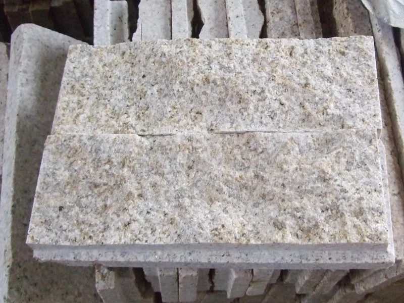 Sunset Gold Granite Mushroom Stone Wall Facade Natural Split Sunset Gold Granite Mushroom Stone Wall Facade Natural Split