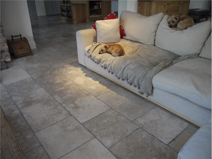 Jerusalem Grey Limestone Floor